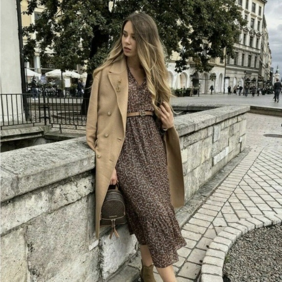 Zara belted midi dress - Picture 5 of 9